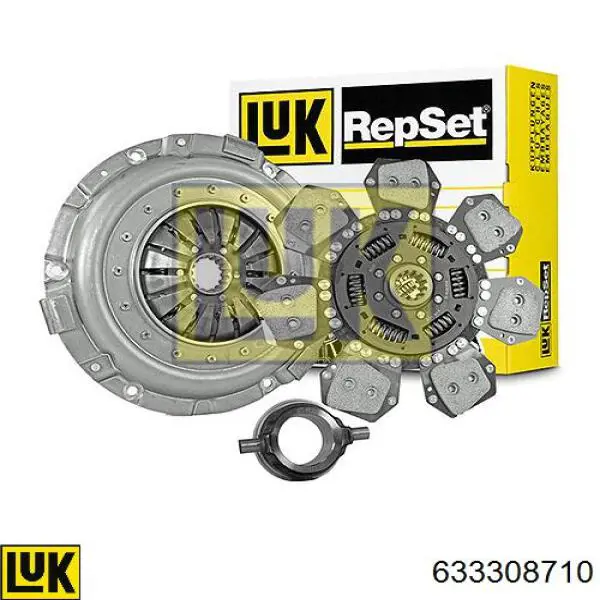 Kit de embraiagem (3 peças) LUK 633308710 preço, a partir de 448,40 USD