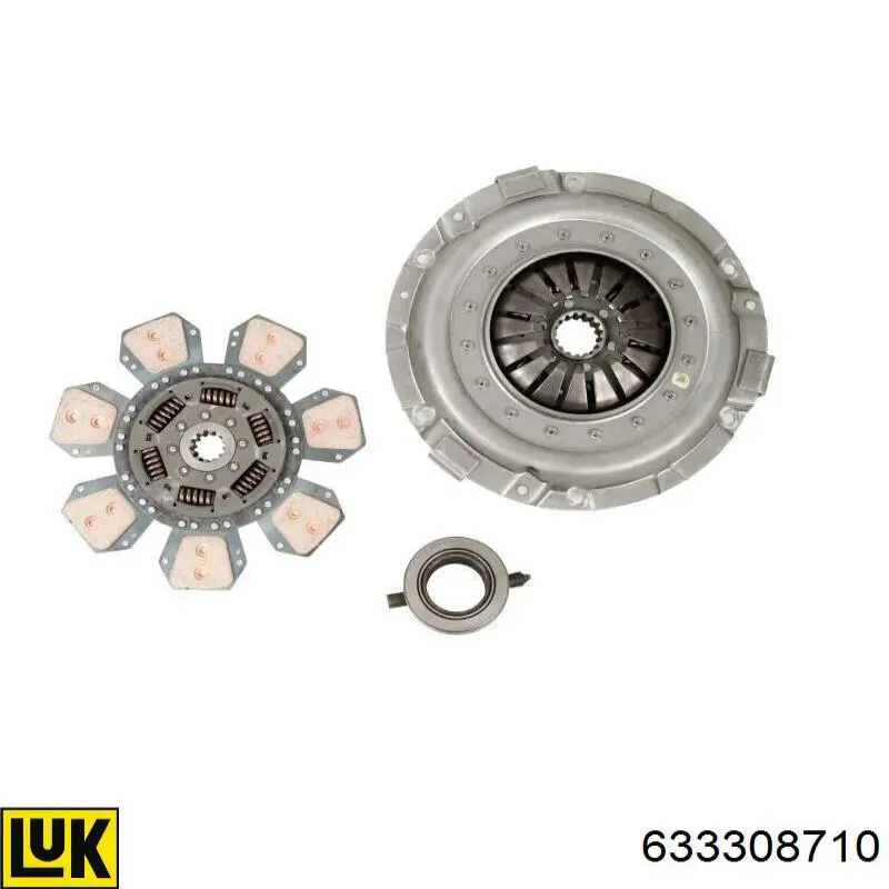 633308710 LUK Kit de embraiagem (3 peças)