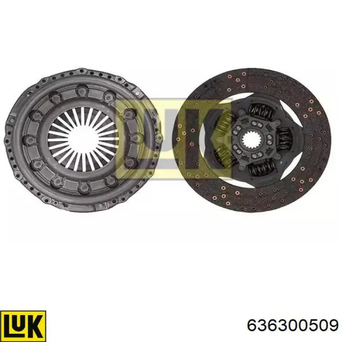 636300509 LUK Kit de embraiagem (3 peças)