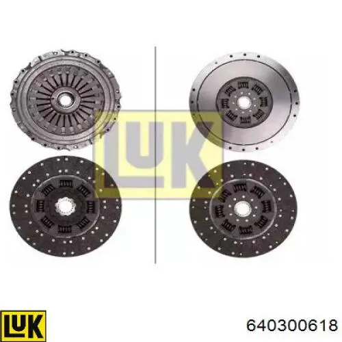 3400700702 Sachs Kit de embraiagem (3 peças)