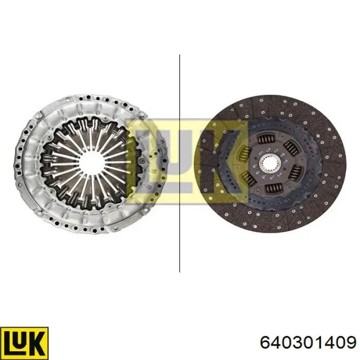 640301409 LUK Kit de embraiagem (3 peças)