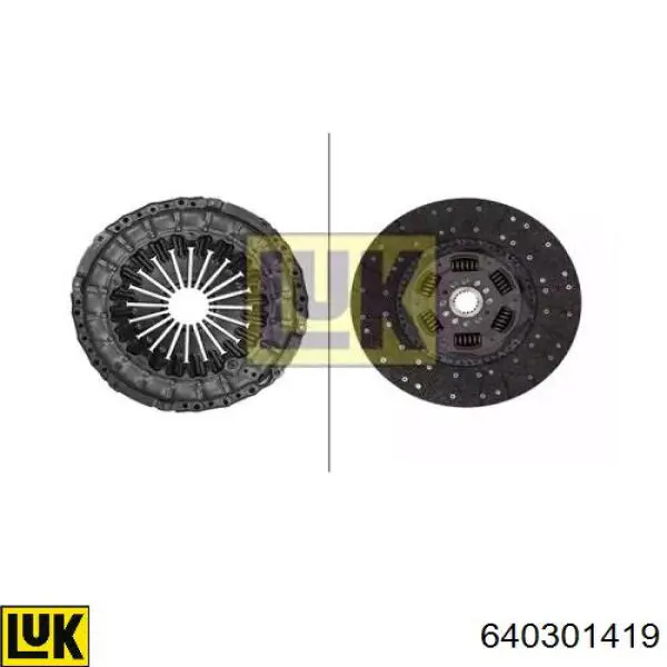 640301419 LUK Kit de embraiagem (3 peças)