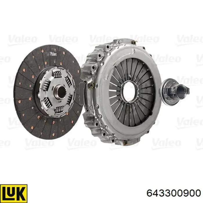 Kit de embraiagem (3 peças) LUK 643300900 preço, a partir de 774,20 USD