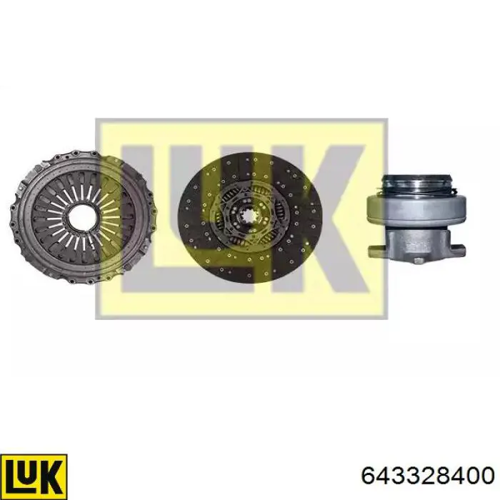 Kit de embraiagem (3 peças) 1935392R DAF