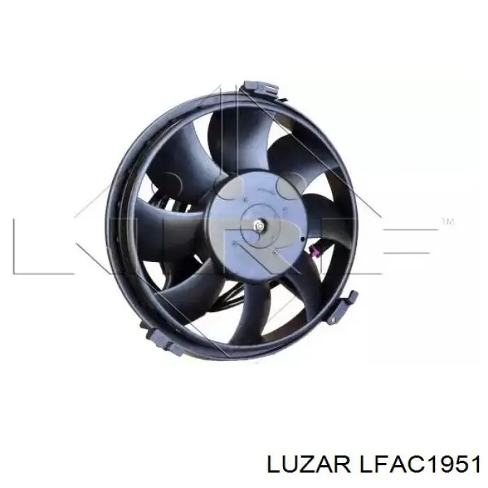 Ventilador elétrico de aparelho de ar condicionado montado (motor + roda de aletas) Q-fix Q3730129
