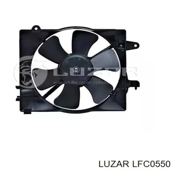 Ventilador elétrico de esfriamento montado (motor + roda de aletas) Luzar LFC0550 preço, a partir de 85,74 USD