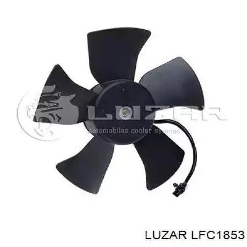 Ventilador elétrico de aparelho de ar condicionado montado (motor + roda de aletas) LFC1853 Luzar