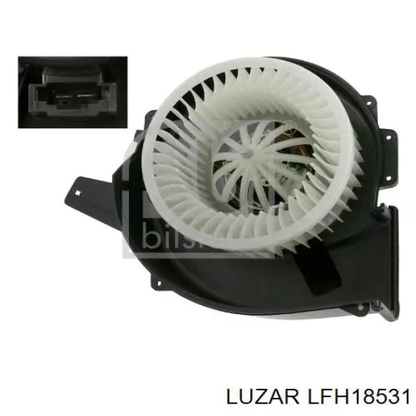 Motor de ventilador de forno (de aquecedor de salão) LFH18531 Luzar