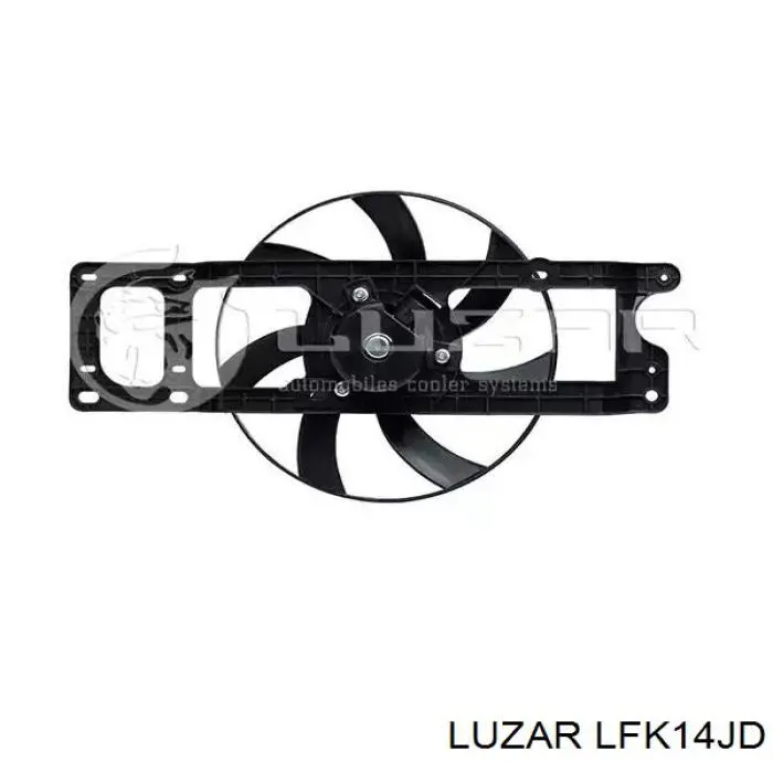 Difusor do radiador de esfriamento, montado com motor e roda de aletas Luzar LFK14JD preço, a partir de 121,09 USD
