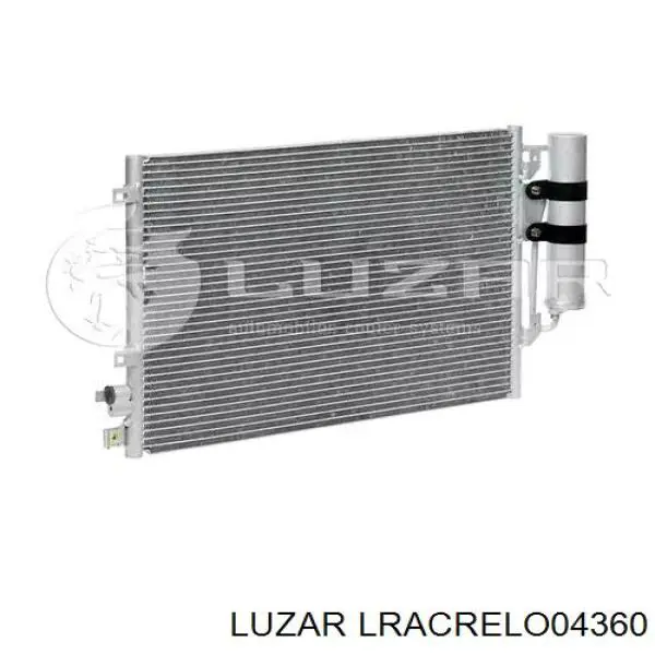 LRACRELO04360 Luzar Radiador de aparelho de ar condicionado