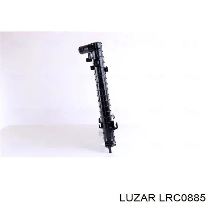 Radiador de esfriamento de motor Luzar LRC0885