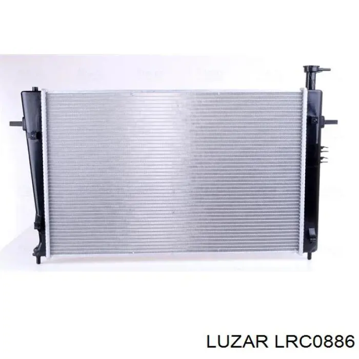 LRC0886 Luzar Radiador de esfriamento de motor