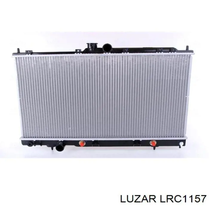 Radiador de esfriamento de motor LRC1157 Luzar