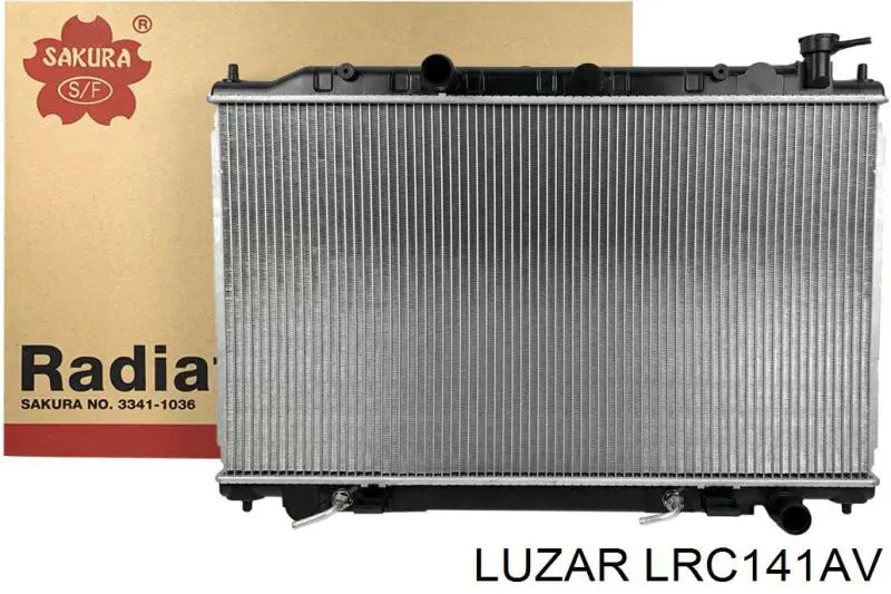 Radiador de esfriamento de motor 613NSA117 TYC