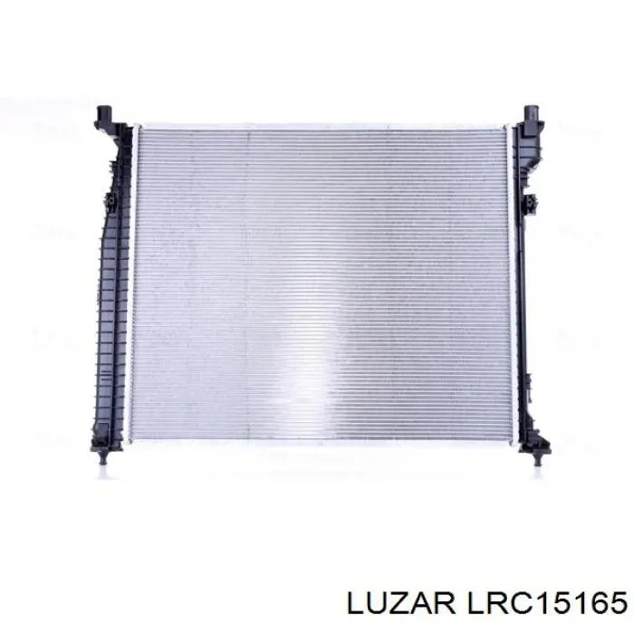 Radiador de esfriamento de motor LRC15165 Luzar