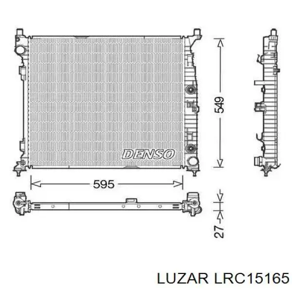 Compre LRC15165 Luzar Radiador de esfriamento de motor