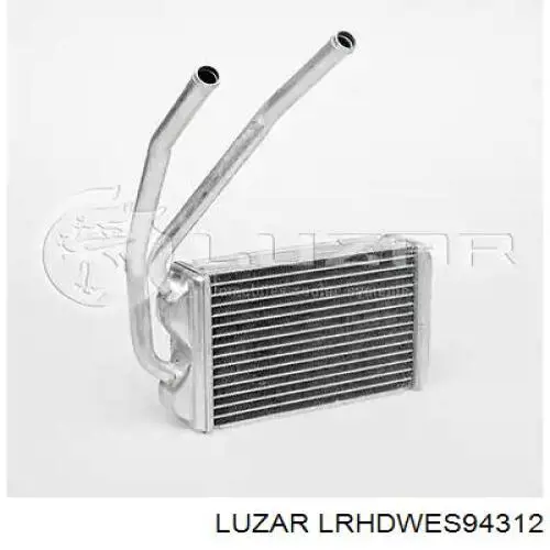LRHDWES94312 Luzar Radiador de forno (de aquecedor)