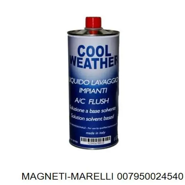 007950024540 Magneti Marelli Limpador do sistema de condicionamento