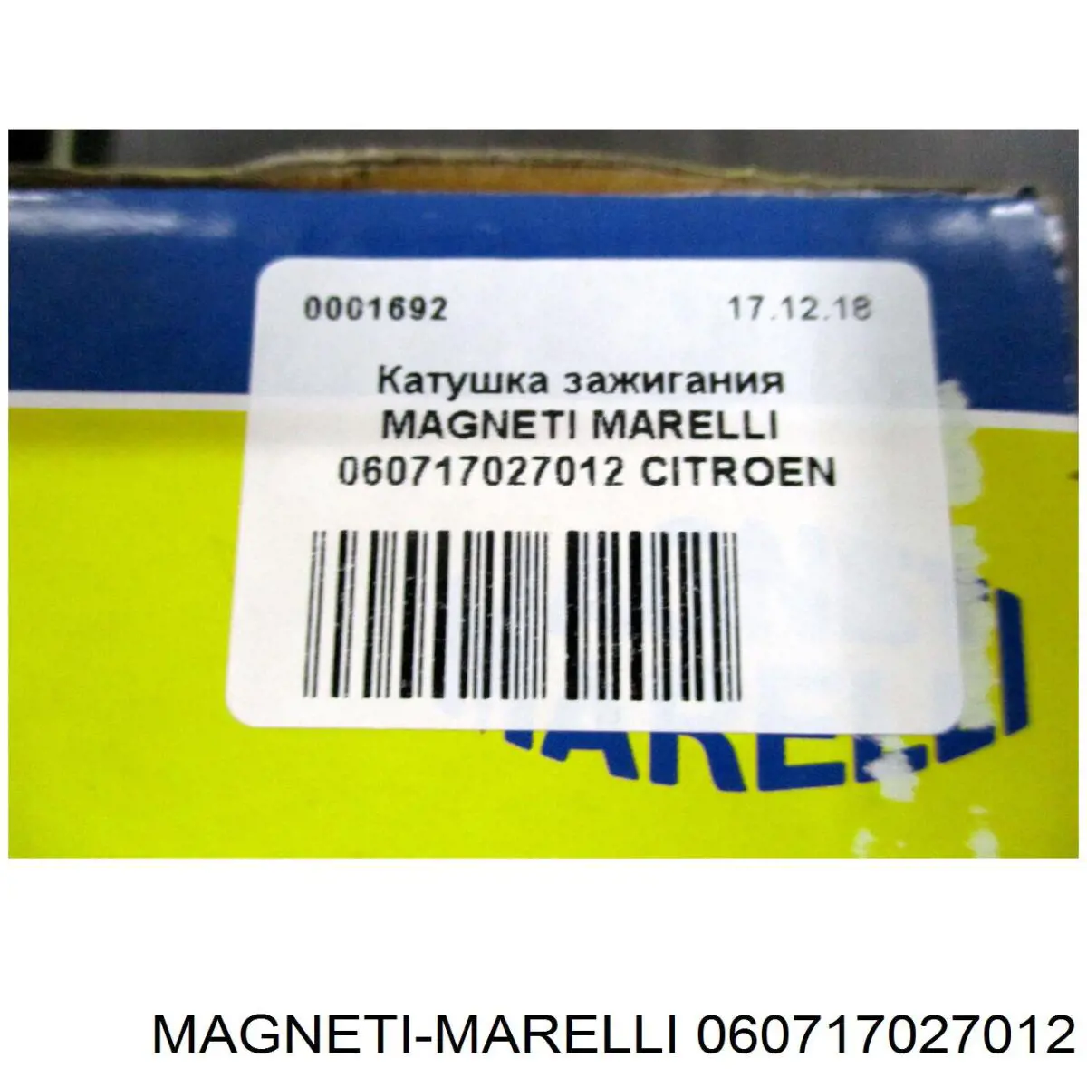 Compre 060717027012 Magneti Marelli Bobina de ignição