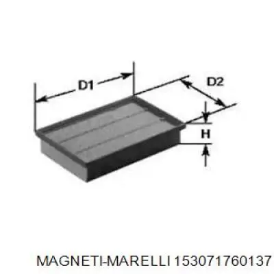 Compre 153071760137 Magneti Marelli Filtro de ar