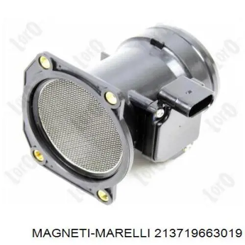 Compre 213719663019 Magneti Marelli Sensor de fluxo (consumo) de ar, medidor de consumo M.A.F. - (Mass Airflow)