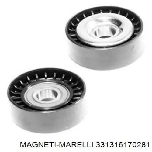 Compre 331316170281 Magneti Marelli Rolo de reguladora de tensão da correia de transmissão