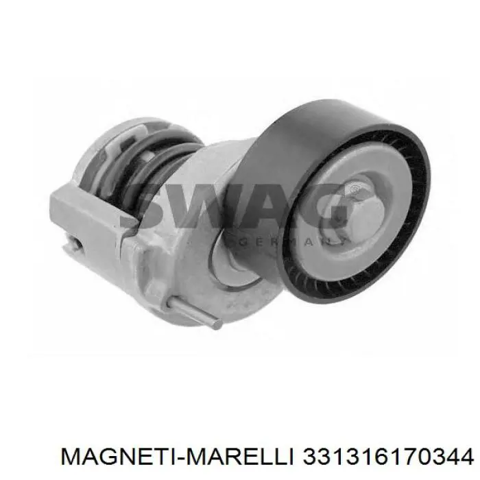 Compre 331316170344 Magneti Marelli Rolo de reguladora de tensão da correia de transmissão