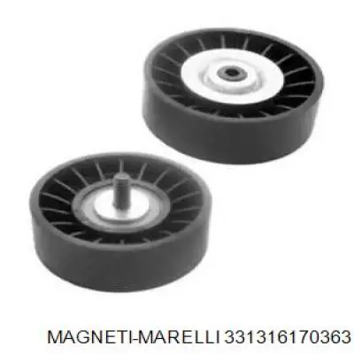 331316170363 Magneti Marelli Rolo parasita da correia de transmissão