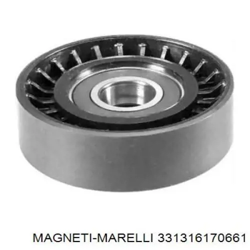 331316170661 Magneti Marelli Rolo parasita da correia de transmissão