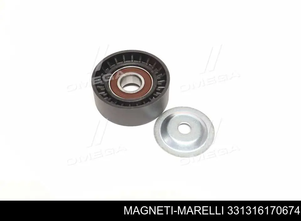 331316170674 Magneti Marelli Rolo de reguladora de tensão da correia de transmissão