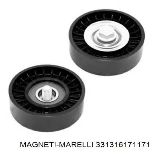 Rolo de reguladora de tensão da correia de transmissão 331316171171 Magneti Marelli