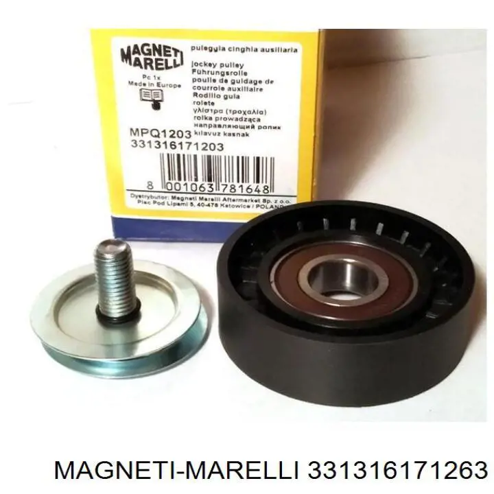 Compre 331316171263 Magneti Marelli Reguladora de tensão da correia de transmissão