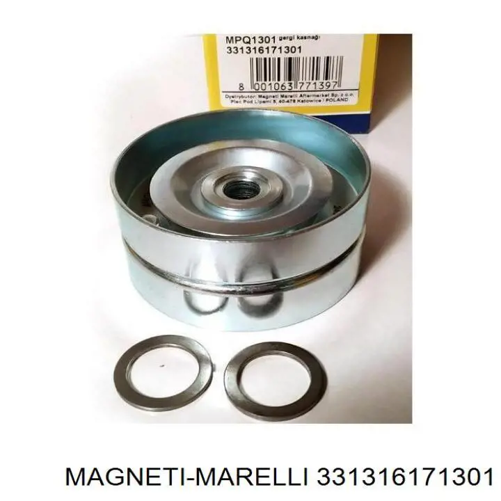 331316171301 Magneti Marelli Rolo de reguladora de tensão da correia de transmissão