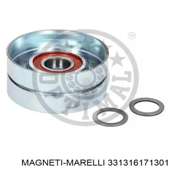 Compre 331316171301 Magneti Marelli Rolo de reguladora de tensão da correia de transmissão