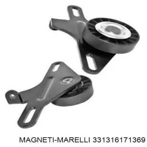 Rolo de reguladora de tensão da correia de transmissão 331316171369 Magneti Marelli