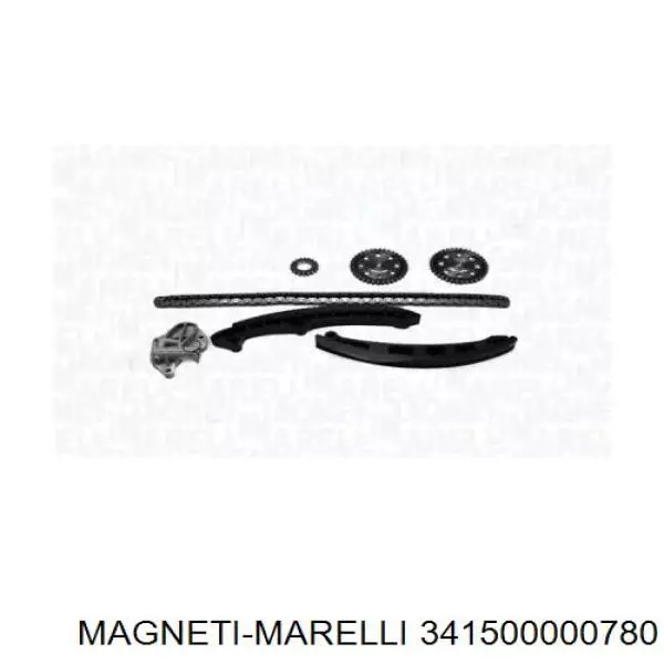 341500000780 Magneti Marelli Cadeia do mecanismo de distribuição de gás, kit