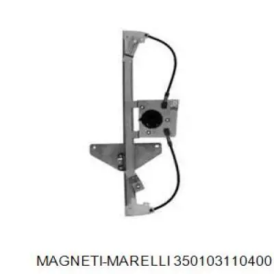 Compre 350103110400 Magneti Marelli Mecanismo de acionamento de vidro da porta dianteira direita