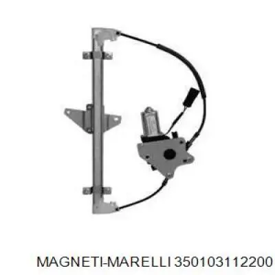 Compre 350103112200 Magneti Marelli Mecanismo de acionamento de vidro da porta dianteira direita