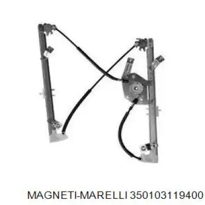 Compre 350103119400 Magneti Marelli Mecanismo de acionamento de vidro da porta dianteira direita