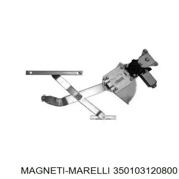 Compre 93186829 Opel Mecanismo de acionamento de vidro da porta dianteira direita