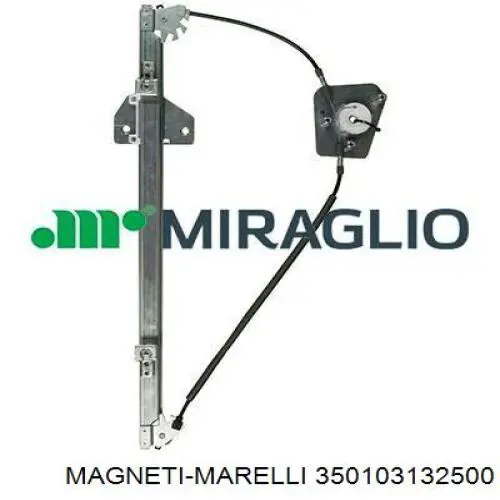 Compre 504335515 Fiat/Alfa/Lancia Mecanismo de acionamento de vidro da porta dianteira esquerda