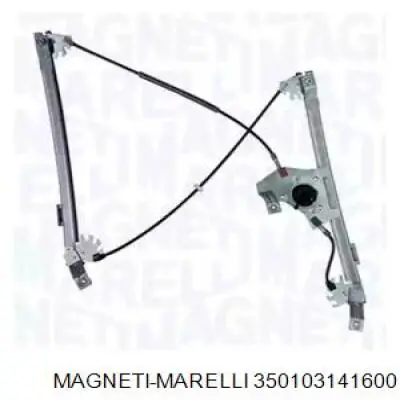 9804388180 Peugeot/Citroen Mecanismo de acionamento de vidro da porta dianteira direita