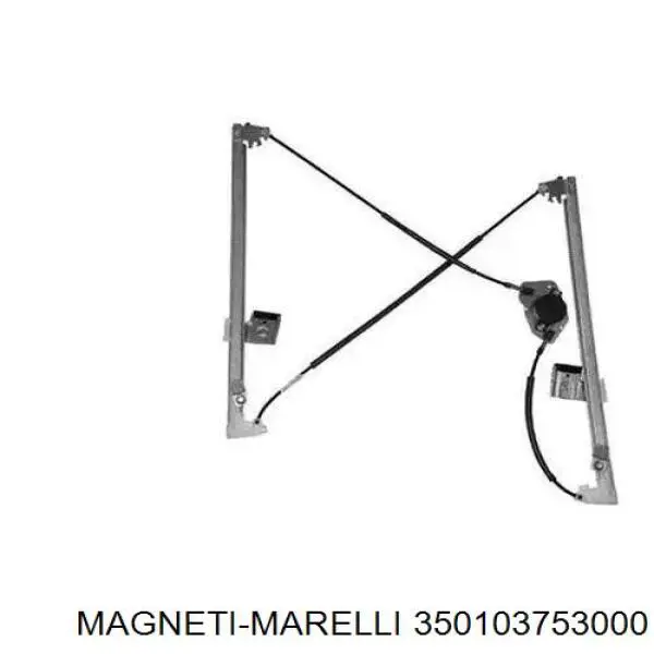 Mecanismo de acionamento de vidro da porta dianteira esquerda Magneti Marelli 350103753000 preço, a partir de 65,62 USD
