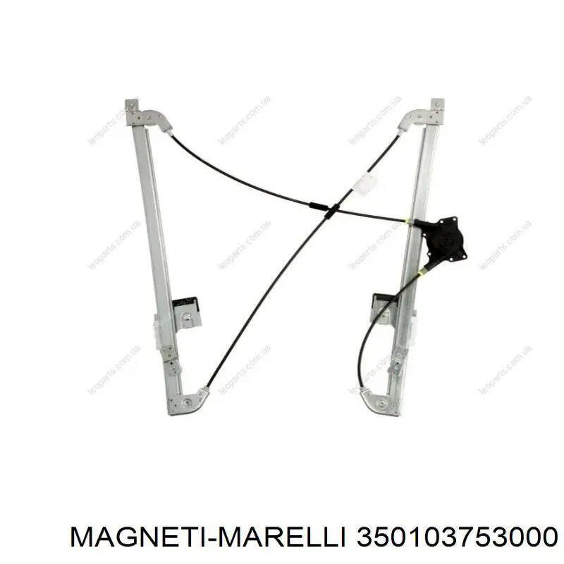 Compre 350103753000 Magneti Marelli Mecanismo de acionamento de vidro da porta dianteira esquerda