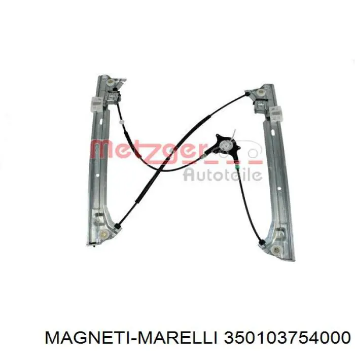 Compre 350103754000 Magneti Marelli Mecanismo de acionamento de vidro da porta dianteira direita