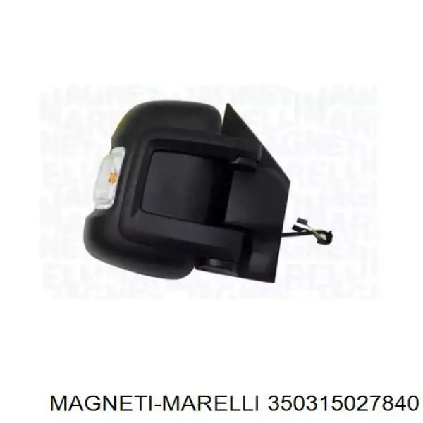 Espelho de retrovisão direito 735661841 Fiat/Alfa/Lancia
