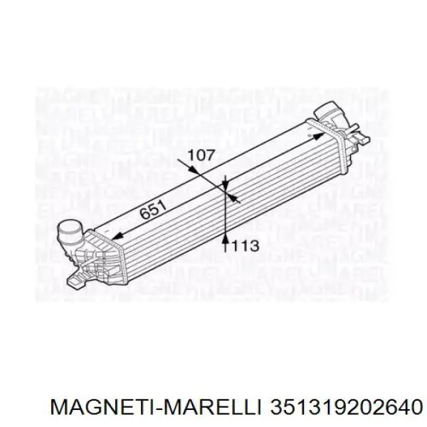 Radiador de intercooler Renault (RVI) 144960017R preço, a partir de 709,31 USD