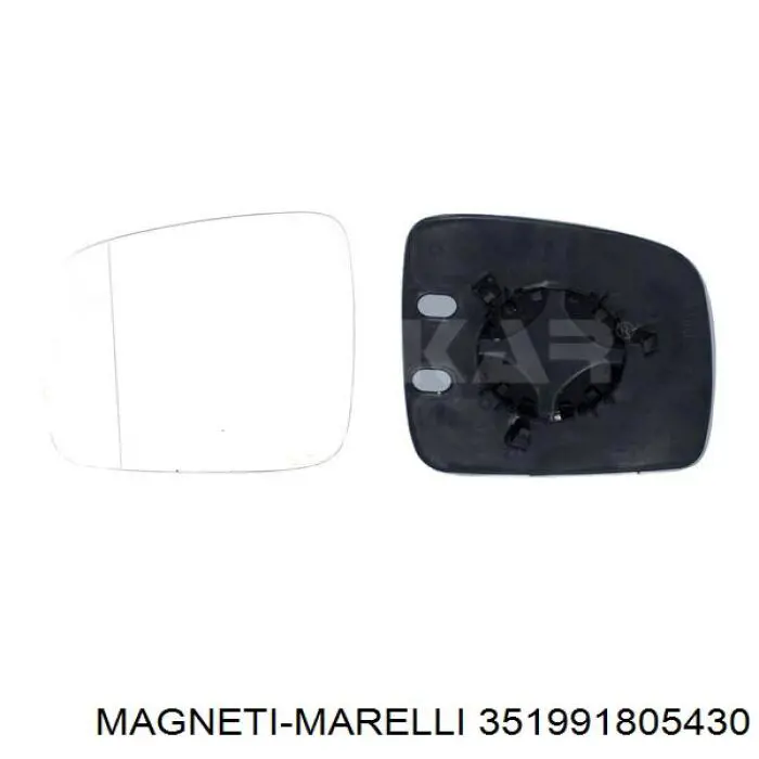 Compre 351991805430 Magneti Marelli Elemento espelhado do espelho de retrovisão esquerdo