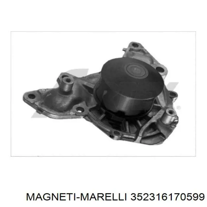 Compre 352316170599 Magneti Marelli Bomba de água (bomba) de esfriamento