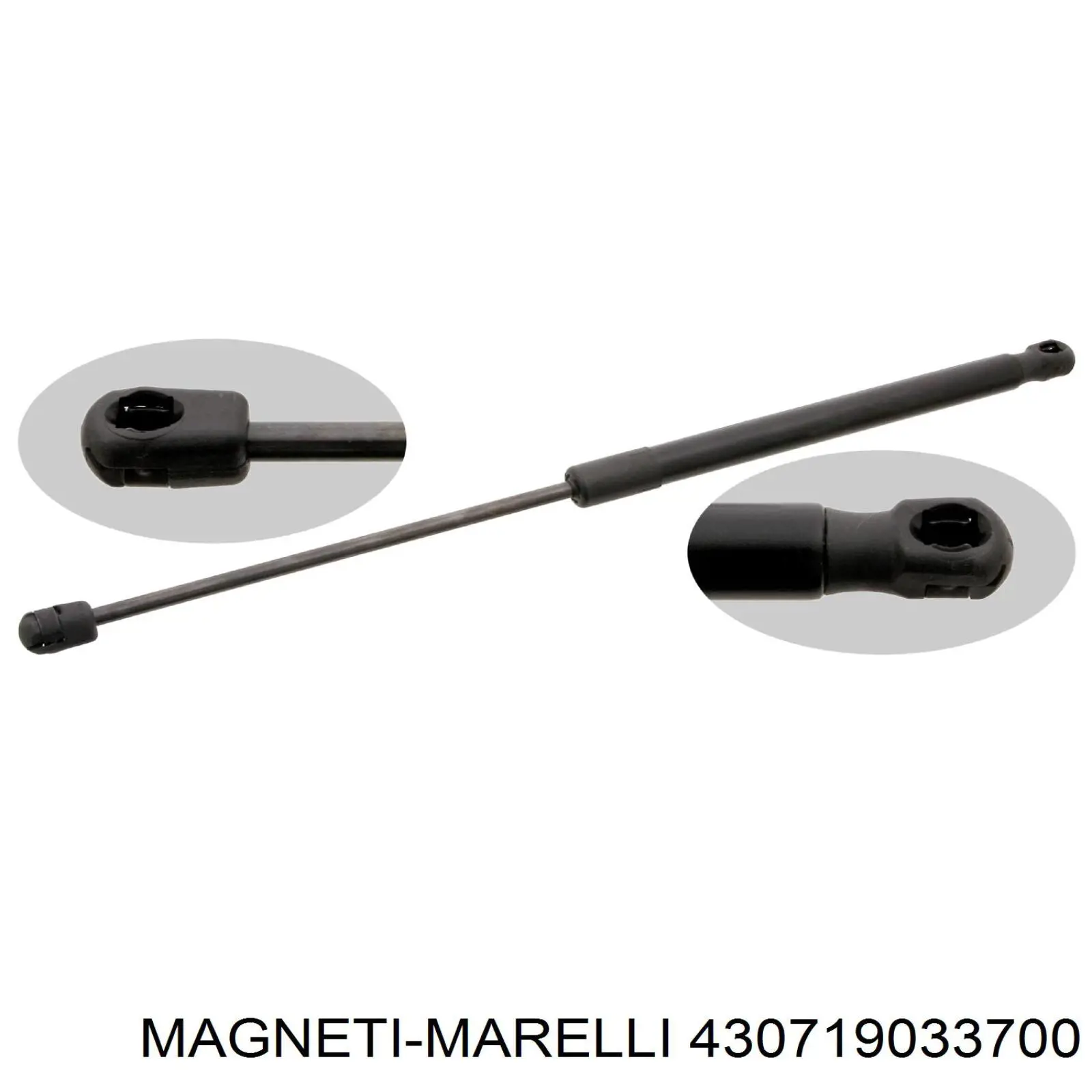 Compre 430719033700 Magneti Marelli Amortecedor de tampa de porta-malas (de 3ª/5ª porta traseira)